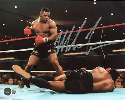 Mike Tyson Autographed 8x10 Photo (Beckett) • $83