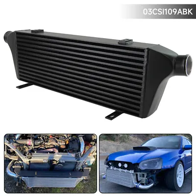 FMIC Bolt On Performance Intercooler For Subaru WRX STI Ej20 Ej25 08-14 Black  • $274.64