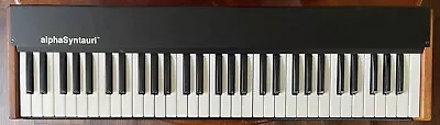 Vintage ALPHA SYNTAURI Synthesizer Keyboard APPLE II Computer Digital 8-Bit • $199