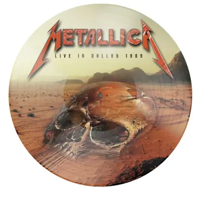 METALLICA - Dallas Texas 1989  Vinyl Lp Picture Disc - NEW IN STOCK • £16.20