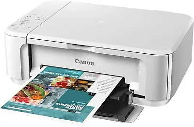 White Canon Pixma MG3650S Wireless All-in-1 WiFi Printer Inkjet Copier Scanner • £47.99