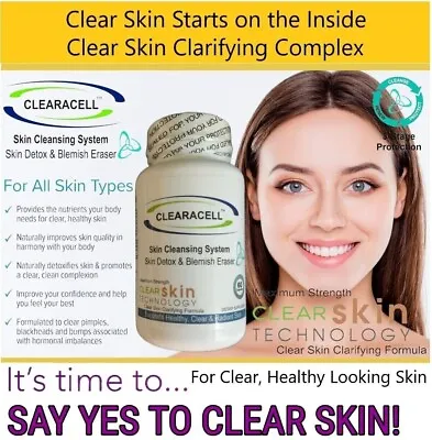 £29.95 • Buy 2 Clear Skin Support Cleanser Detox Spots Blemishes Oxy Skin Oily Cleansing 60s
