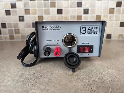 Radio Shack 22-504 Regulated 12v Power Supply 13.8 Volt Dc 3 Amp Urst-22 • $57.95