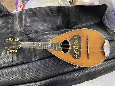 Vintage 8 String Bowl Back Mandolin • $200