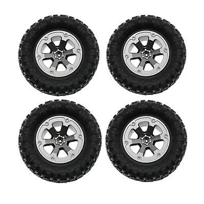 4Pack 1/16 Track Upgrade Wheels Tires For WPL B-1 B14 C24 Military Truck RC Car • $12.47