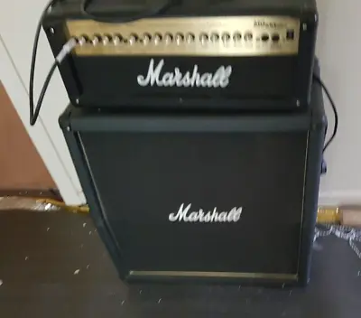 MARSHALL AVT412 200W 4x12 GUITAR AMP - AMPLIFIER  AMP HEAD & SPEAKER MADE IN ENG • £395