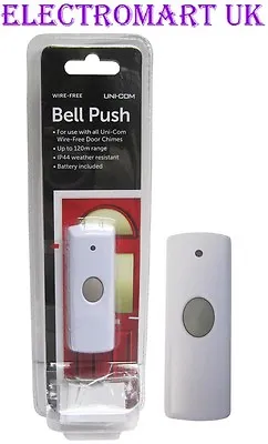 £8.90 • Buy Cordless Wireless Doorbell Door Chime Bell Push Unicom Compatible
