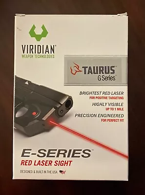 Viridian E-Series Red Laser Taurus G-Series • $65