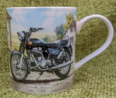 Large Classic Motorcycle China Mug Macneil Studio 2020 Lesser & Pavey • £2.99