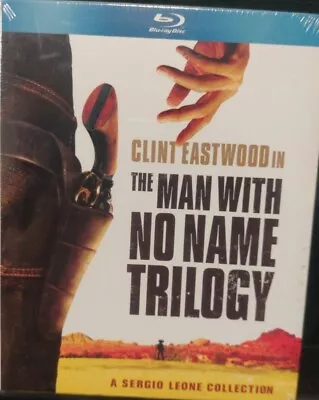 Clint Eastwood: The Man With No Name Trilogy (Blu-ray Disc 2010 3-Discs New • $15.50