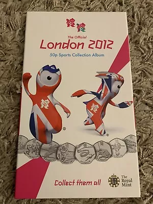 London 2012 Olympic 50p Coins Full Set • £145