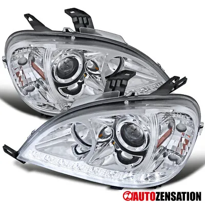 LED Strip Fit 2002-2005 Benz W163 ML-Class Projector Headlights Lamps Left+Right • $216.99