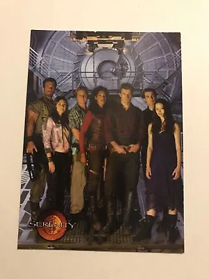 Serenity Inkworks 2005 Promo Card Sp-1; NM Firefly Wheadon Cast Picture Space • $2.25