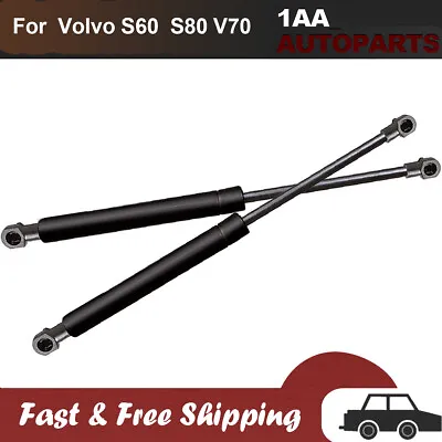 2x For Volvo S60 S80 V70 XC70 Front Hood Lift Supports Shocks Strut Gas Springs • $14.85