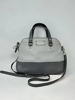 KATE SPADE New York Grove Court Maise Satchel Crossbody Handbag Pebbled Leather • $32