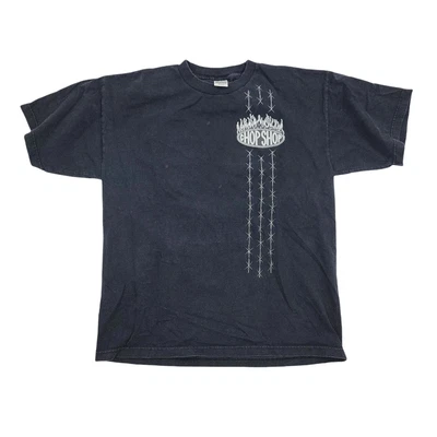 $9.60 • Buy Vintage Murina Shirt Mens XL Black Graphic Short Sleeve Motorcycle V-Twin Engine