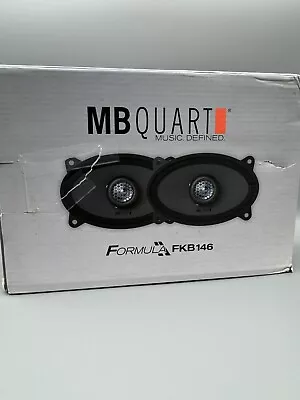 MB Quart FKB146 Formula Series 2-Way Coaxial Speakers (4  X 6 ) New Opened Box • $24.99