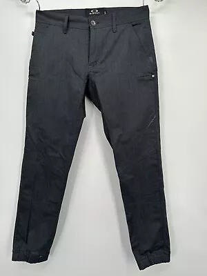 Oakley Pants  Golf Hiking Outdoors Stretch Charcoal 33x29 Slim Straight Fit • $24