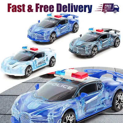 Kids Toys For Boys Cool Car LED Light Music 3 4 5 6 7 8 9 Year Old Age Xmas Gift • £8.85