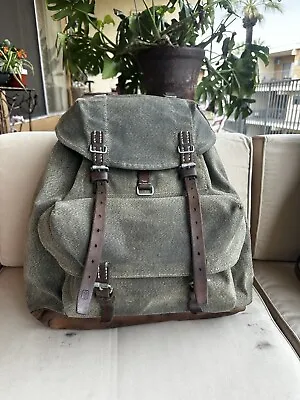 Restored Vintage Swiss Army Military Backpack Rucksack Abby Last Of Us SMALL • $450