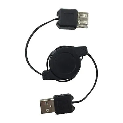 $3.95 • Buy Retractable USB 2.0 Male To Female Extension Cable Type A Computer Cord
