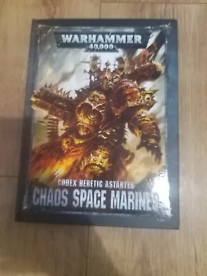  Warhammer 40k Codex Chaos Space Marines 8th Edition 2017  • £10