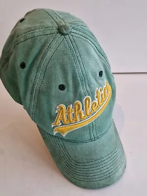 £14.99 • Buy Oakland Athletics Baseball Cap Vintage Adult Fit In Green