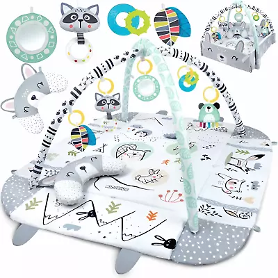 RLS 4-in-1 Multifunctional Baby Play Mat Activity Gym Super Soft And Comfortable • £34.99