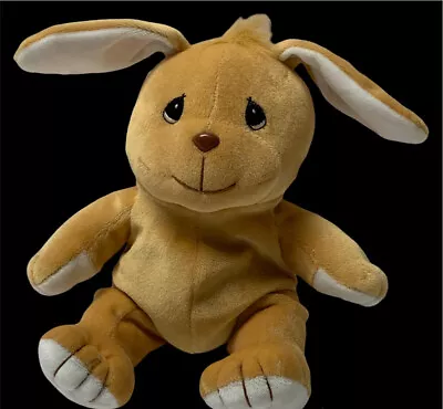 Tender Tails Plush Easter Bunny Rabbit Brown White Precious Moments Beanbag 8” • $20.99