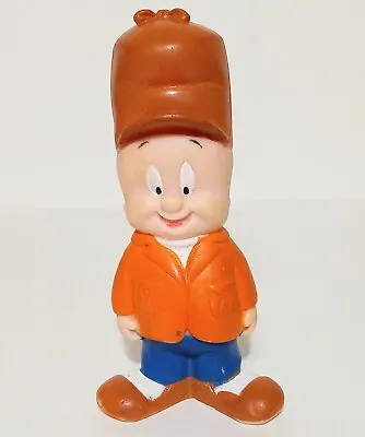 Vintage Warner Brothers Looney Tunes ELMER FUDD Hunter Toy Figure 1994 5” Squeak • $12.99