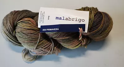 Malabrigo Merino Wool Sock Yarn 859 Primavero 1 Skein 440 Yards 3.5 Oz • $9.99