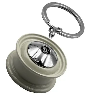 Empi 2119 Vw Bug Smoothie Wheel Key Chain White • $18.95