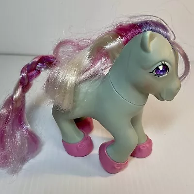 My Little Pony MLP Vintage G1 Sweet Stuff Gumdrops Twinkle Eye MLP Gray Purple • $14.95