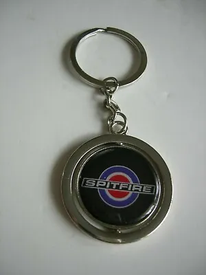 Triumph Spitfire Air Plane  Metal Key Fob Key Ring Keyring Key Chain • $11.95