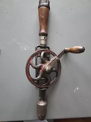 Antique  Millers Falls No 980 Hand Drill Brace Greenfield MASS • $35