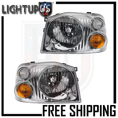 Headlight Headlamp Pair Left Right Set For 2001-04 Nissan Frontier SC SE SVE • $114.87