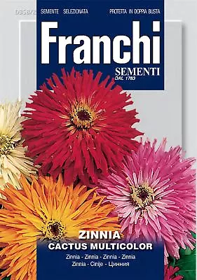 Franchi - FDBF_ 358-2 - Zinnia Cactus - Seeds • £2.29