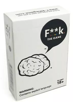 F**K The Game (playing Cards) • $25
