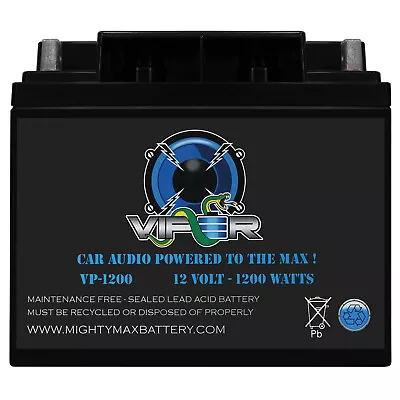 Mighty Max Viper VP-1200 12V 1200 Watt Battery For Kinetik KHC1200 Power Cell • $124.99