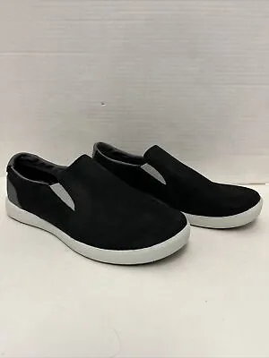 Merrell Slip On Air Cushion Cycle Tread Black/Grey Loafer Shoes Womens Size 9 • $38.88