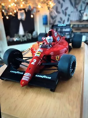 Exoto Danbury Mint Ferrari  F1 Nigel Mansell + Display Base 1/18 MRP £1250 • $694.62