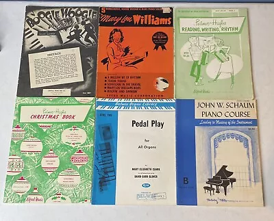 Lot Of 44 Vintage 1930s-1960s Piano Music & Instruction Books - Palmer-Hughes • $160