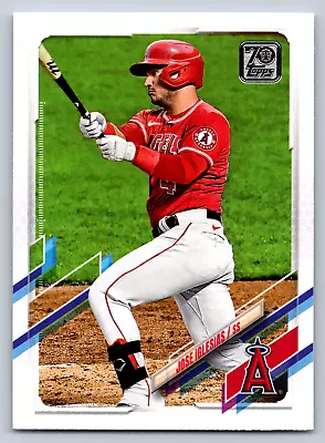 2021 Topps #346 Jose Iglesias Los Angeles Angels Baseball Card • $2.99