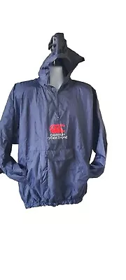 CCC Canterbury Of New Zealand Jacket Size Xl  Navy Blue Pullover Waterproof  • £28.95