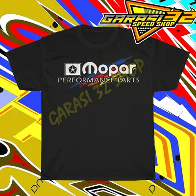 New Shirt Mopar Performance Part Unisex Logo Men's Black T-Shirt Size S To 5XL • $24.49