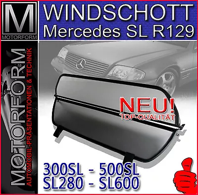 Mercedes Sl 129 R129 Windstop Wind Stop Deflector Windshield 500sl Sl500 Sl600 • $229.95