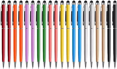 Universal Touch Screen Stylus + Ballpoint Pen For IPad IPhone Tablet Smartphone • $8.89