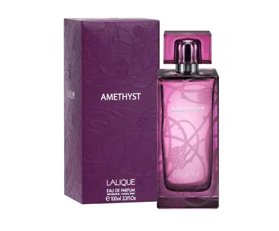 LALIQUE AMETHYST (100ml) EDP SPRAY FOR HER (BOXED & SEALED) *FREE POSTAGE* • £28