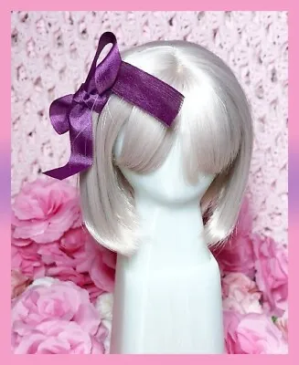 Salafina BJD 1/3 Doll Volks Super Dollfie Dream SD DD Light Rose Purple Wig 8/9 • $36.95