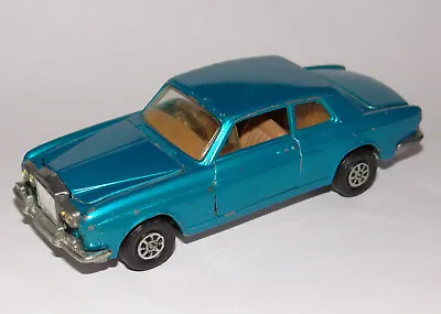 Corgi Toys Diecast Whizzwheels Mulliner Park Ward Rolls Royce Silver Shadow Blue • $16.17